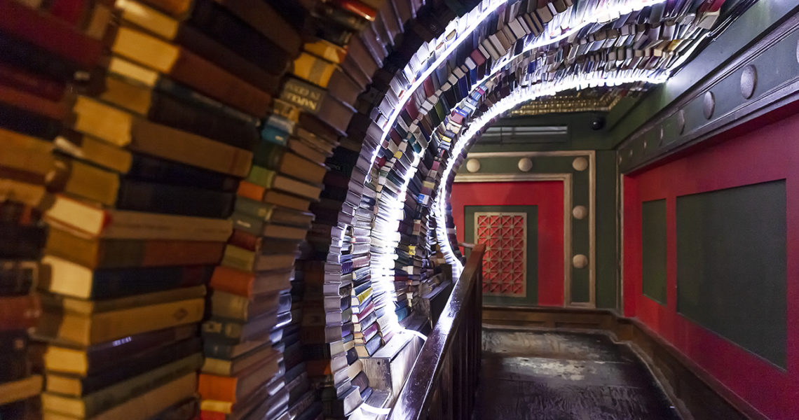 Book Tunnel at the Last Bookstore