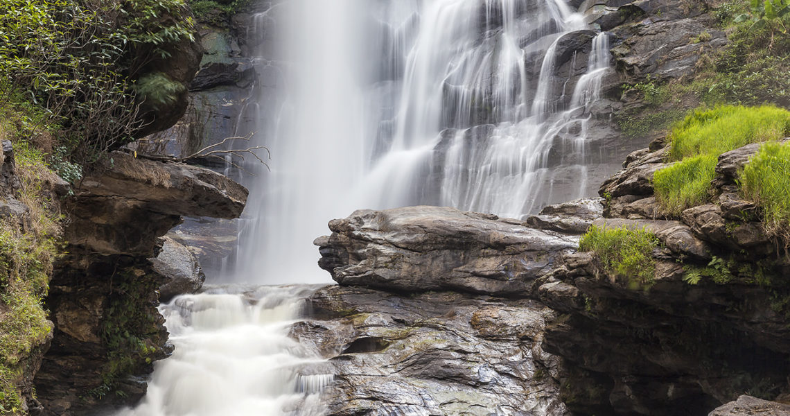 Wachirathan Waterfall at Doi Inthanon National Park